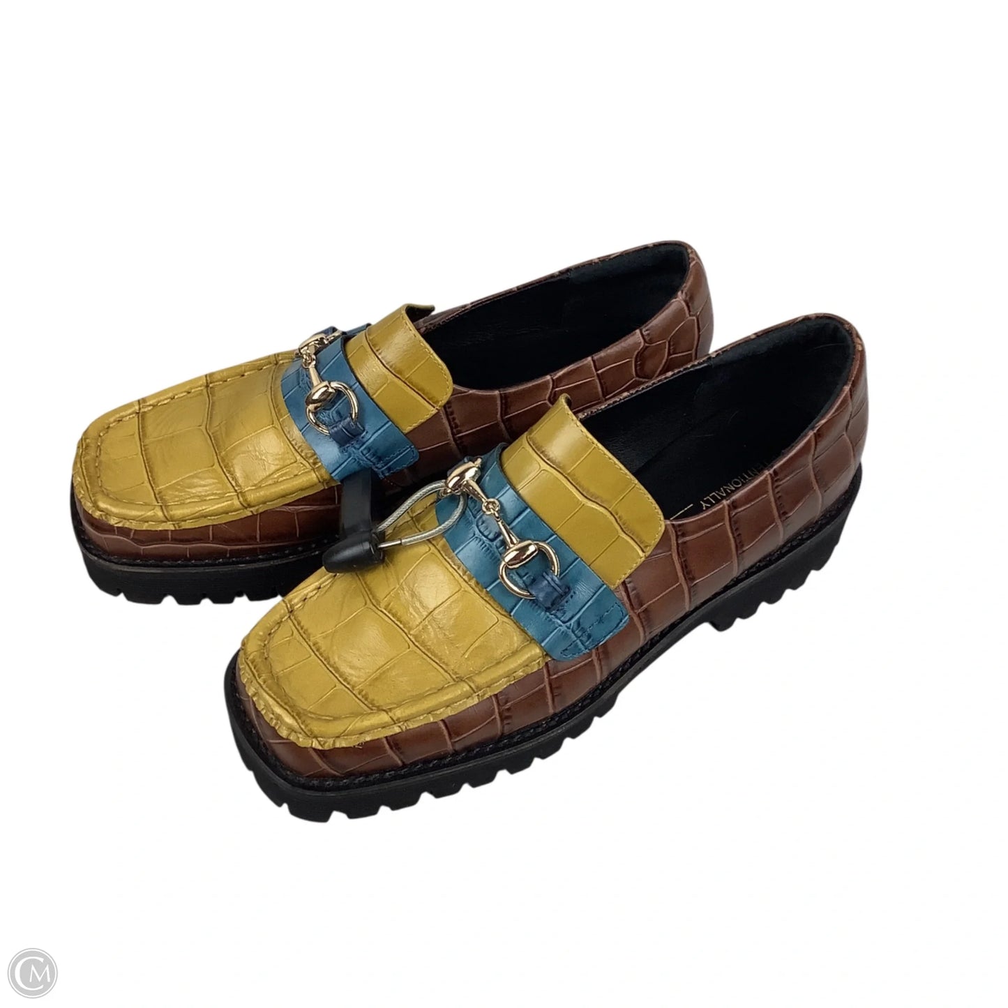 Shoes Heels Block By Cmc In Yellow, Size: 9