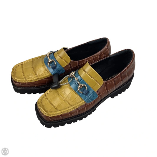 Shoes Heels Block By Cmc In Yellow, Size: 9