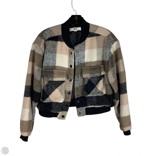 Jacket Other By Madden Nyc In Plaid Pattern, Size: S