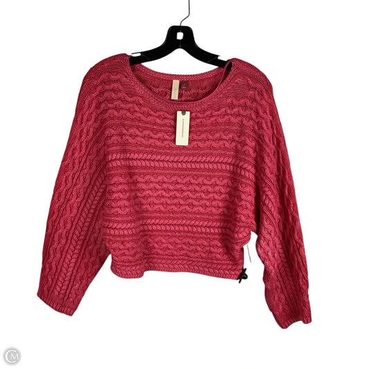 Sweater By Pilcro In Pink, Size: S