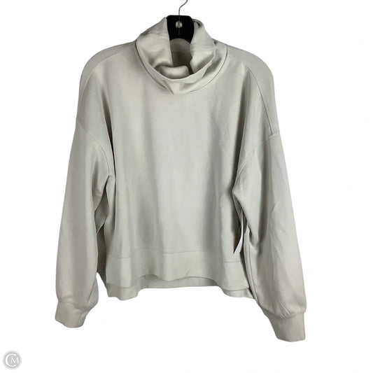 Athletic Sweatshirt Collar By Lululemon In Tan, Size: 6