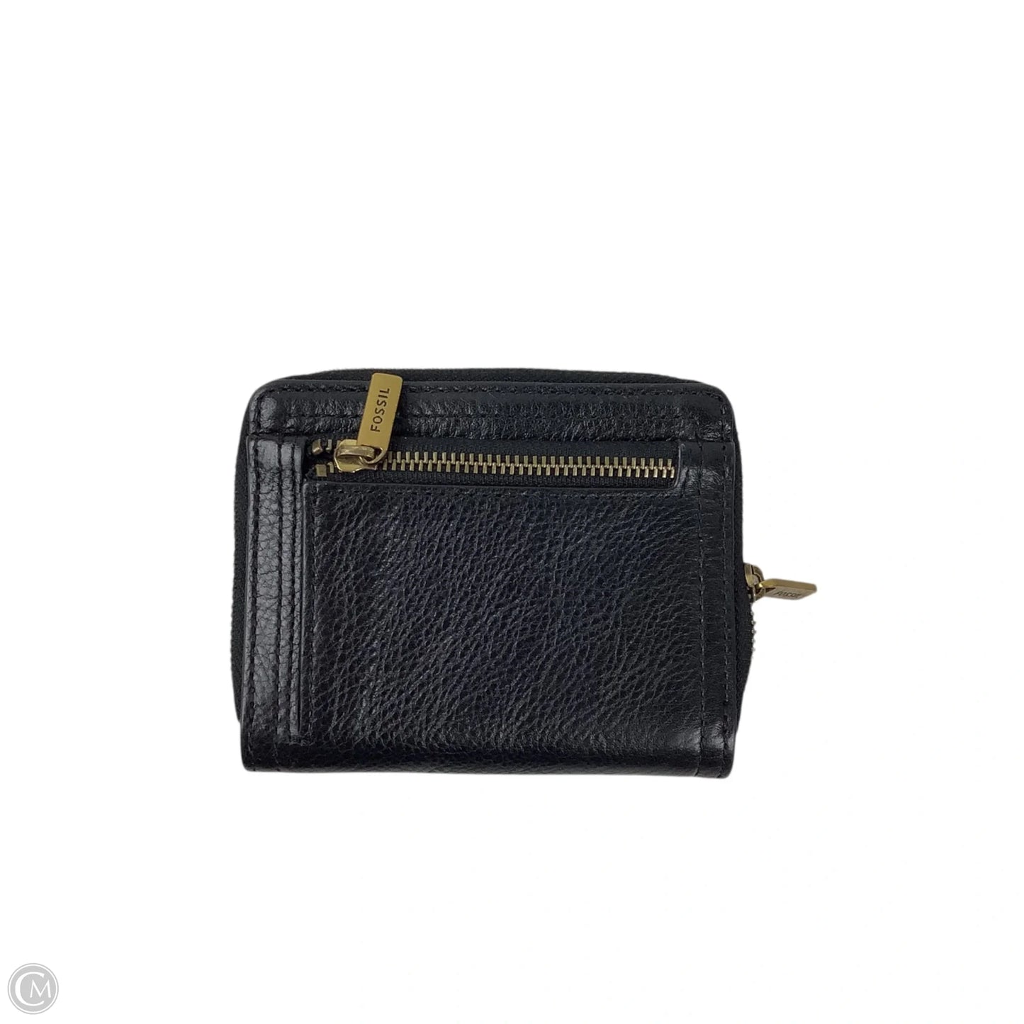 Wallet Leather By Fossil, Size: Small
