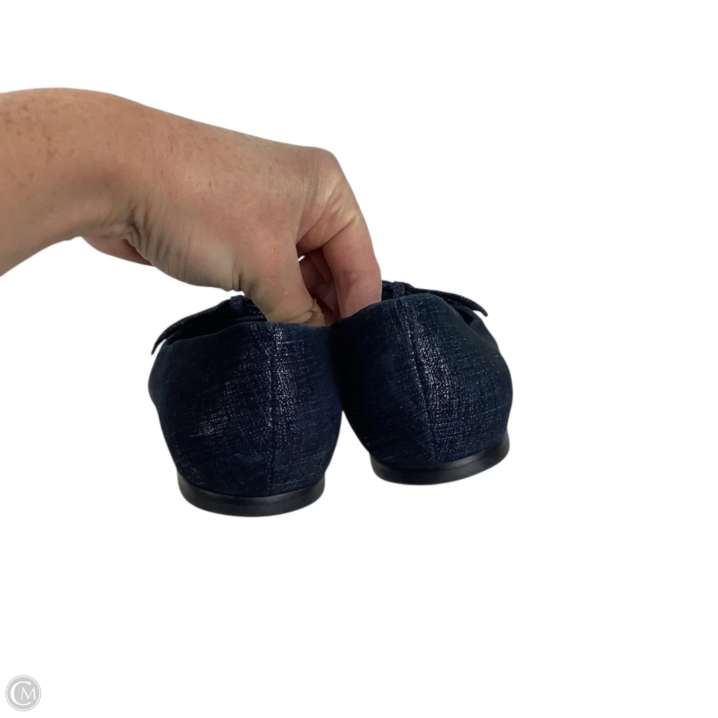 Shoes Designer By Tory Burch In Navy, Size: 6