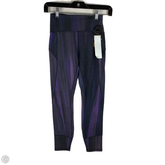 Athletic Leggings By Lululemon In Purple, Size: 4