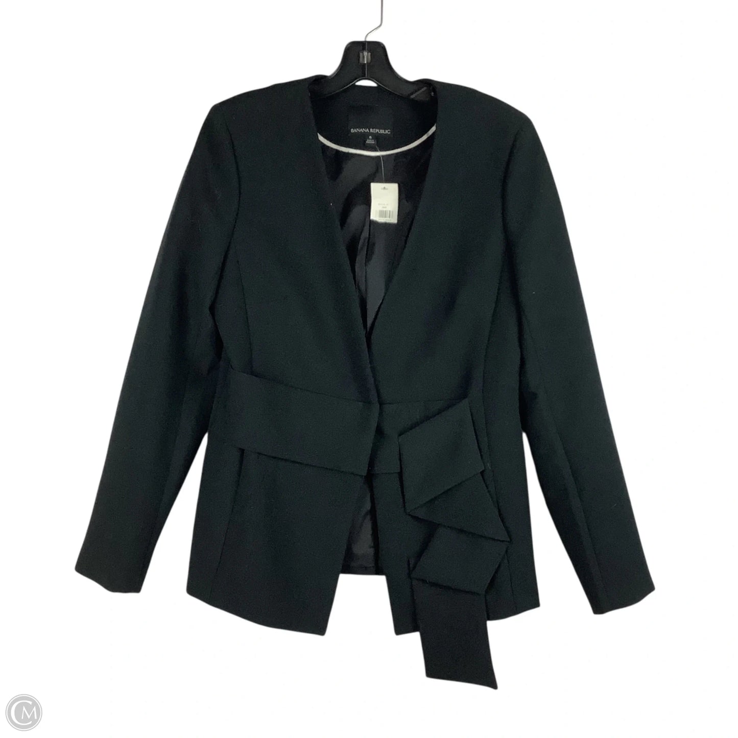 Blazer By Banana Republic In Black, Size: 8