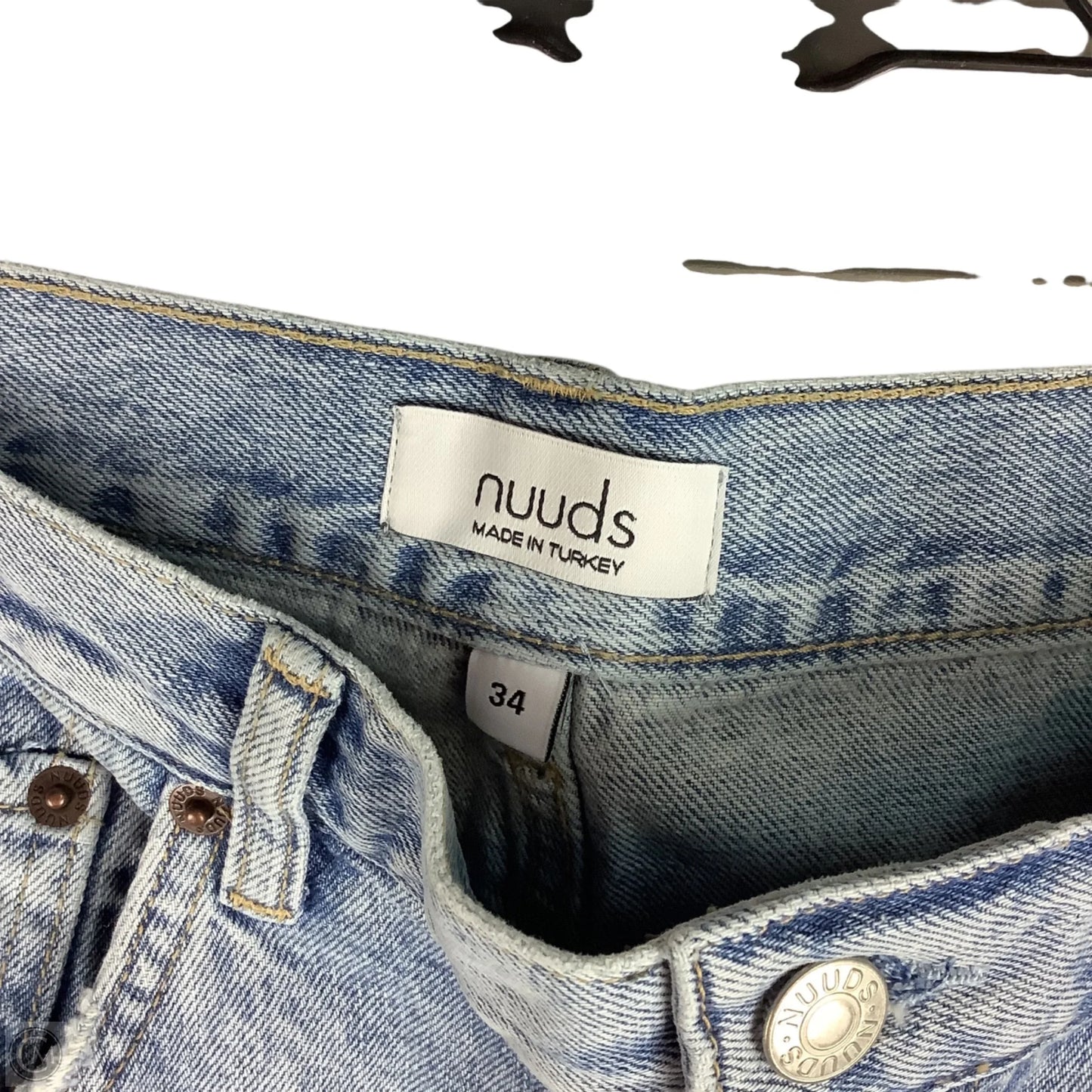 Jeans Straight By Cmc In Blue Denim, Size: 18 (34)
