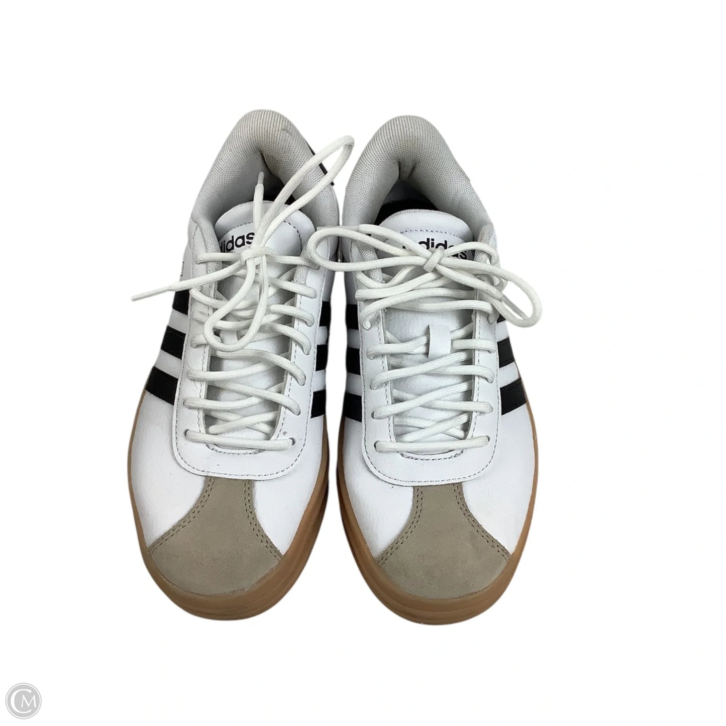 Shoes Athletic By Adidas In Black & White, Size: 6