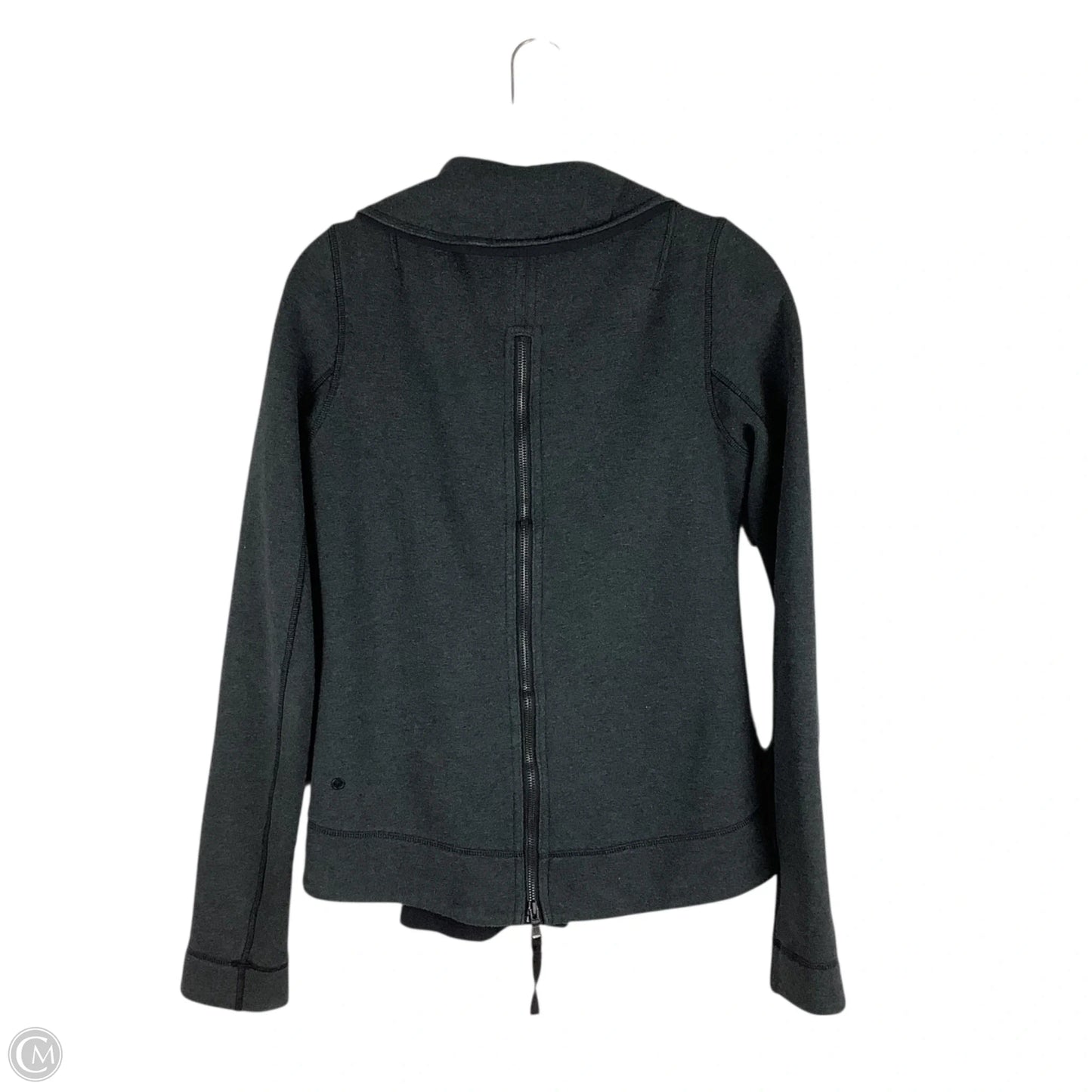 Athletic Jacket By Lululemon In Grey, Size: 6
