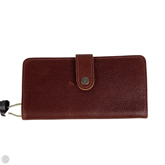 Wallet Leather By Portland Leather, Size: Medium