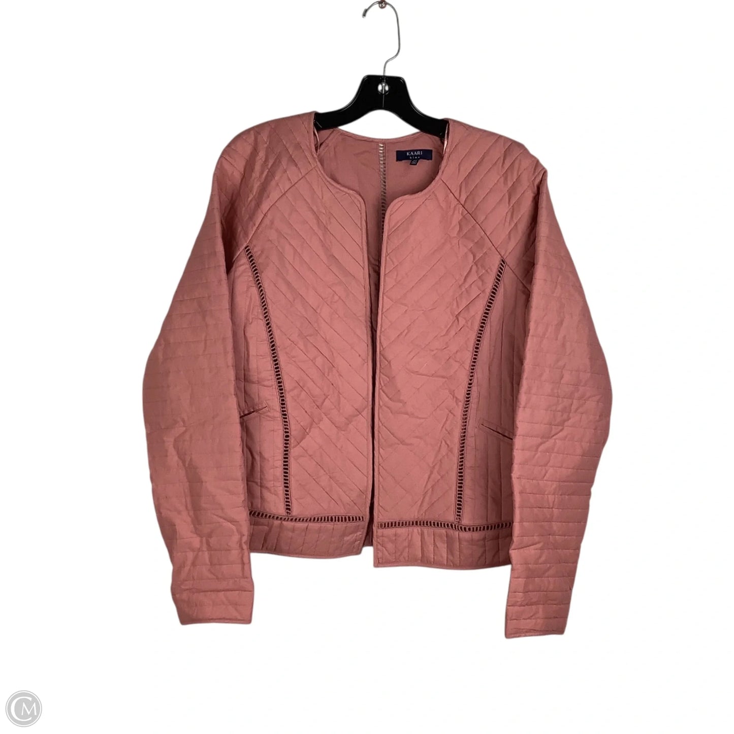 Jacket Other By Kaari Blue In Pink, Size: M