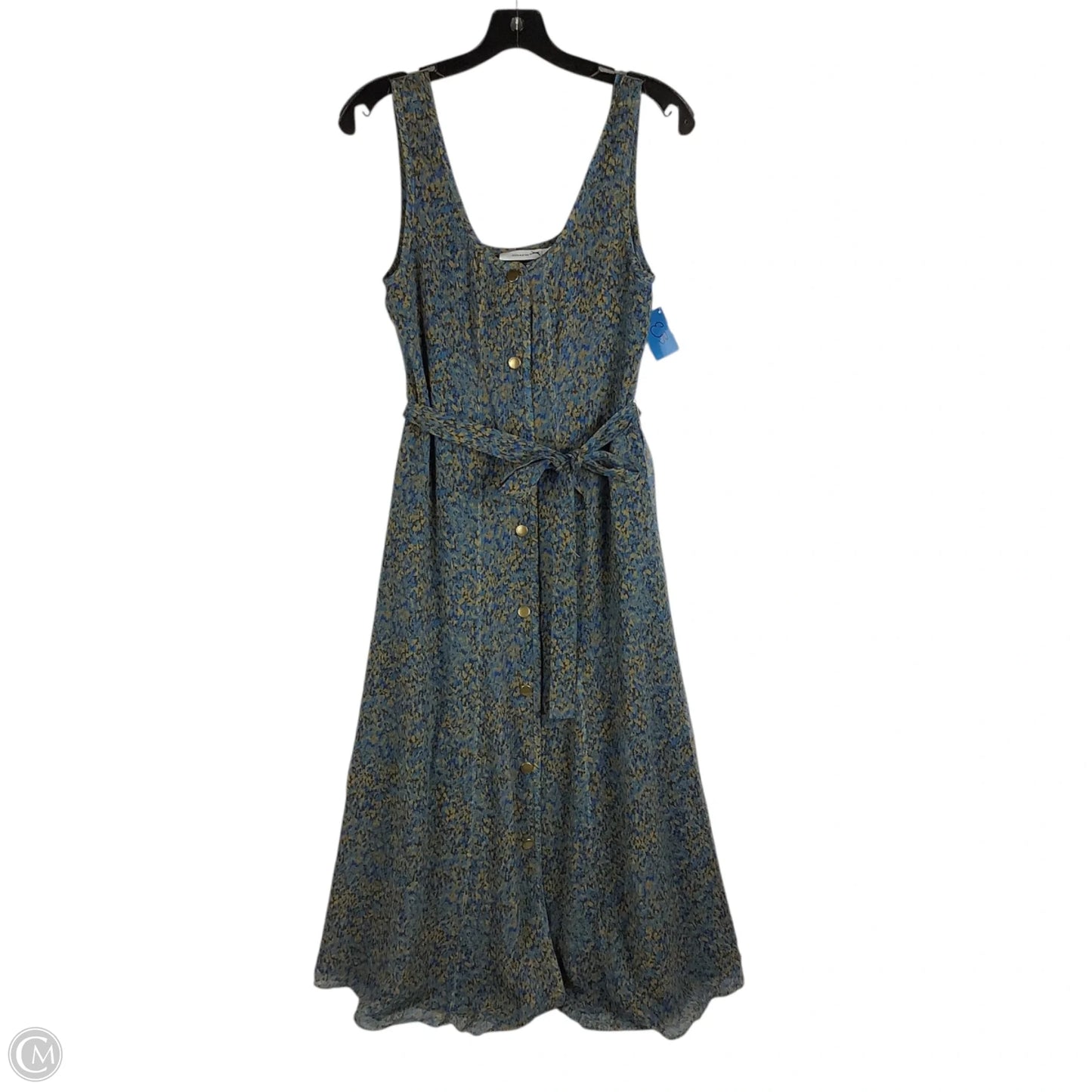 Dress Designer By Coach In Blue & Brown, Size: 0