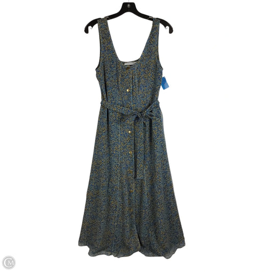 Dress Designer By Coach In Blue & Brown, Size: 0