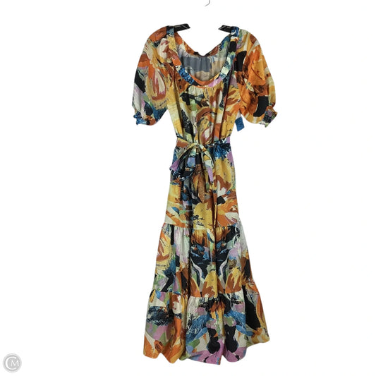 Dress Casual Maxi By Fabrik In Multi-colored, Size: M