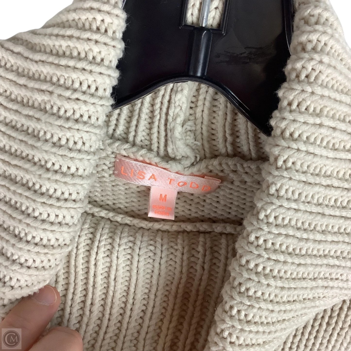 Sweater By Cmc In Cream, Size: M