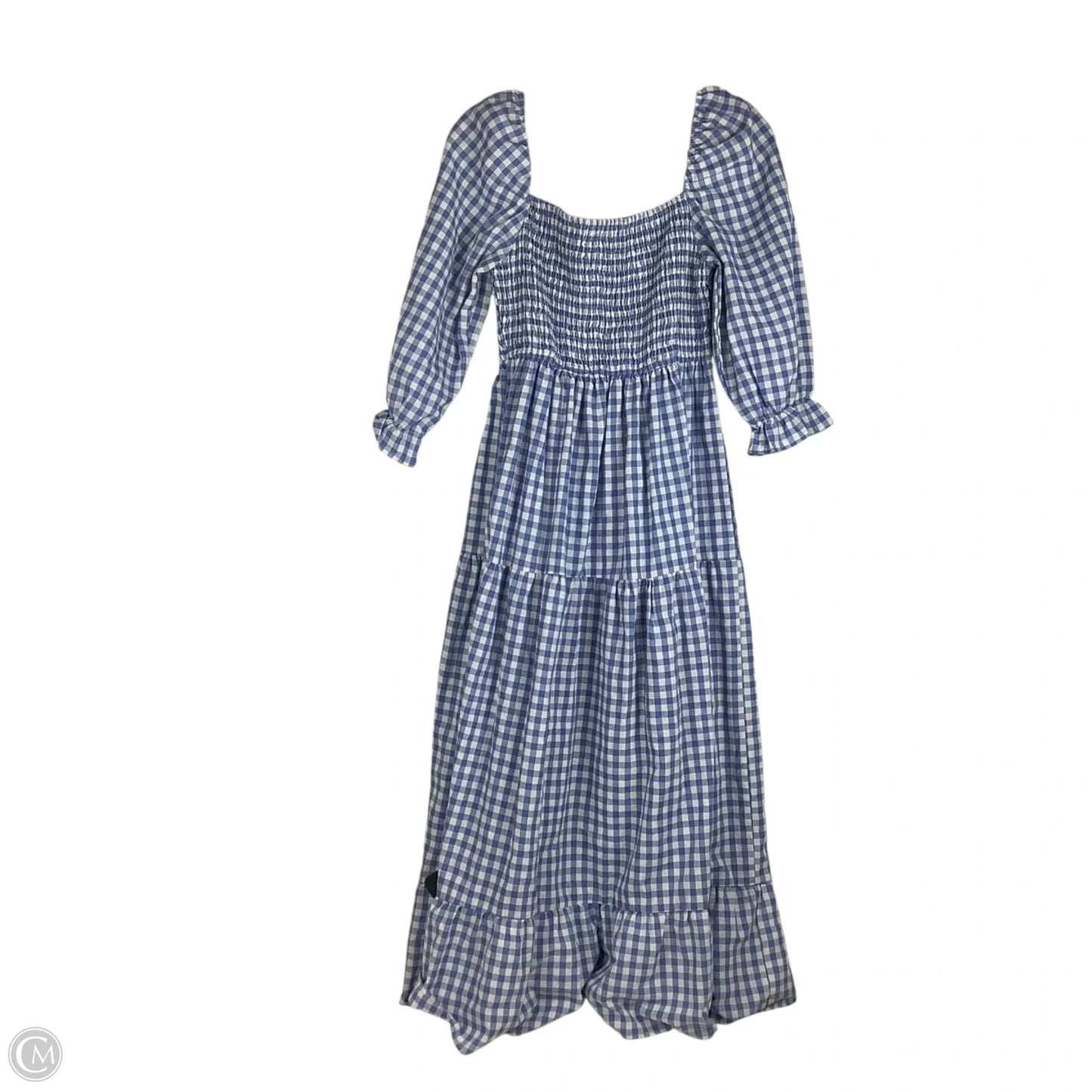 Dress Casual Maxi By Clothes Mentor In Checkered Pattern, Size: M