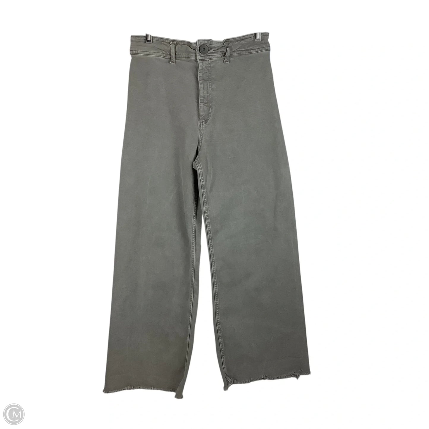 Pants Wide Leg By Zara In Grey, Size: 6