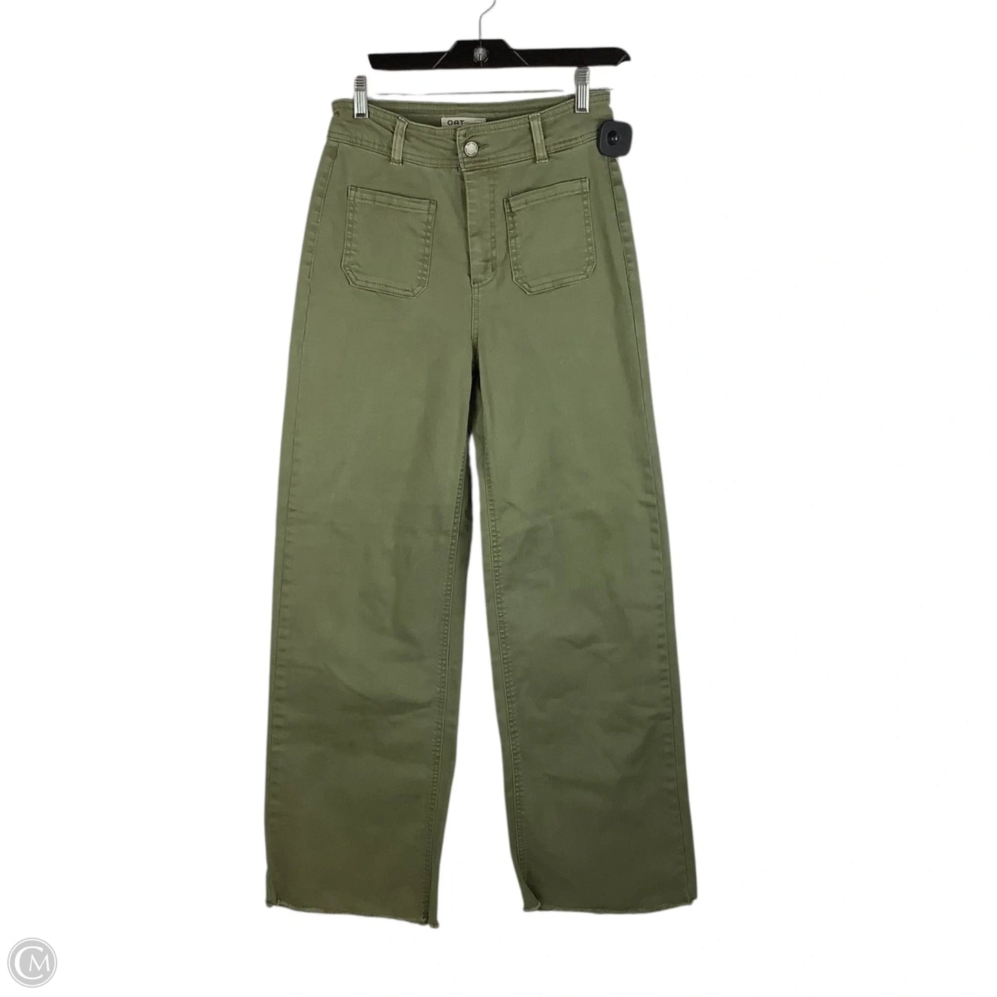 Pants Wide Leg By Oat In Green, Size: 2