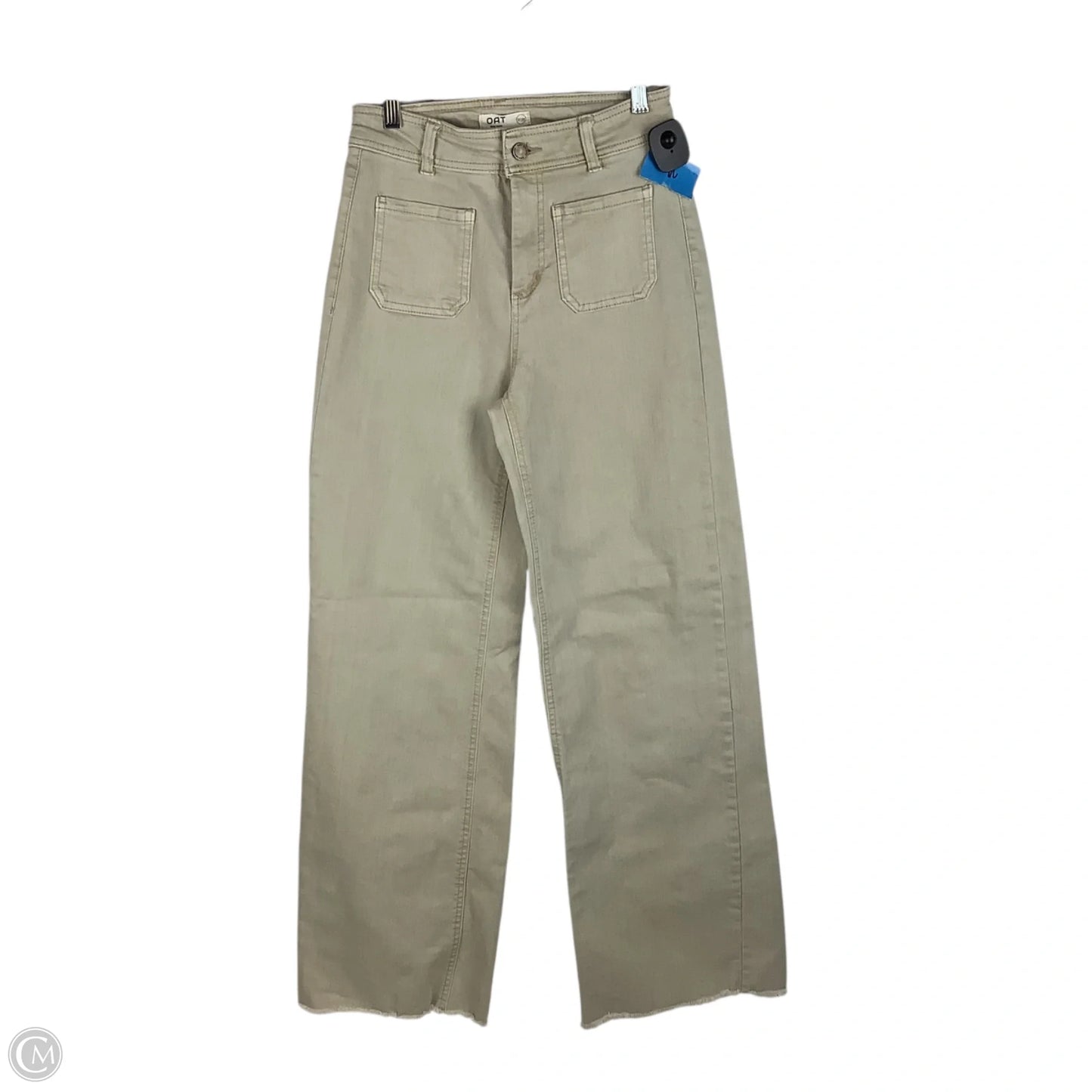 Pants Wide Leg By Oat In Cream, Size: 2