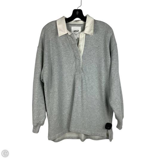 Sweatshirt Collar By Aerie In Grey, Size: Xs