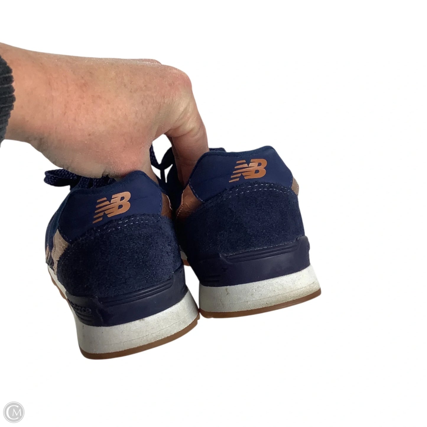 Shoes Sneakers By New Balance In Navy, Size: 7.5