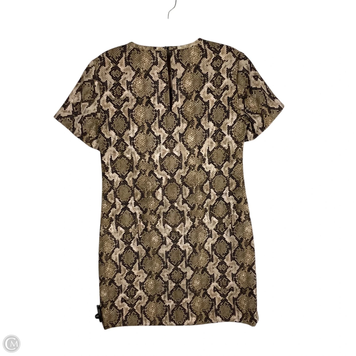 Dress Party Short By Michael By Michael Kors In Snakeskin Print, Size: Xs