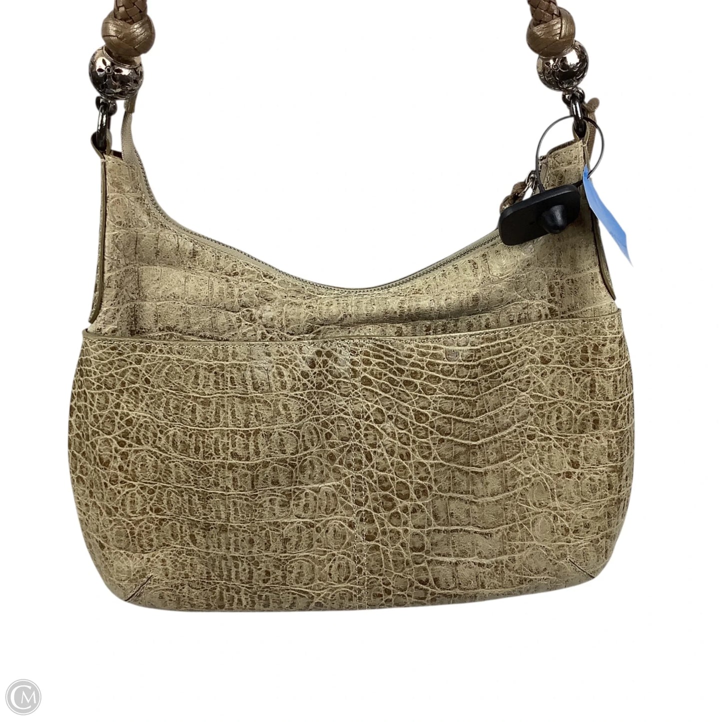 Handbag Leather By Brighton, Size: Medium