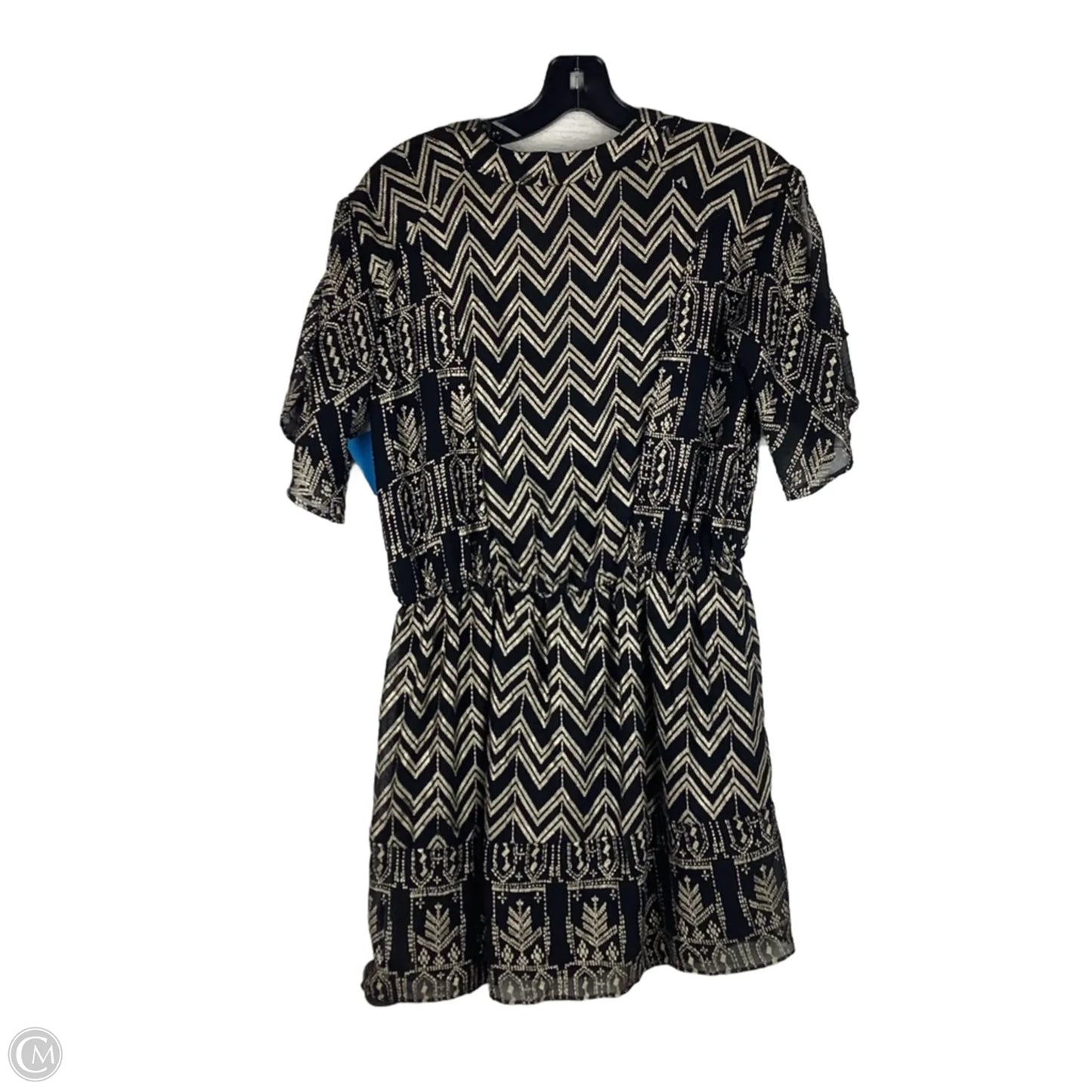 Dress Party Short By Free People In Black & Gold, Size: Xs