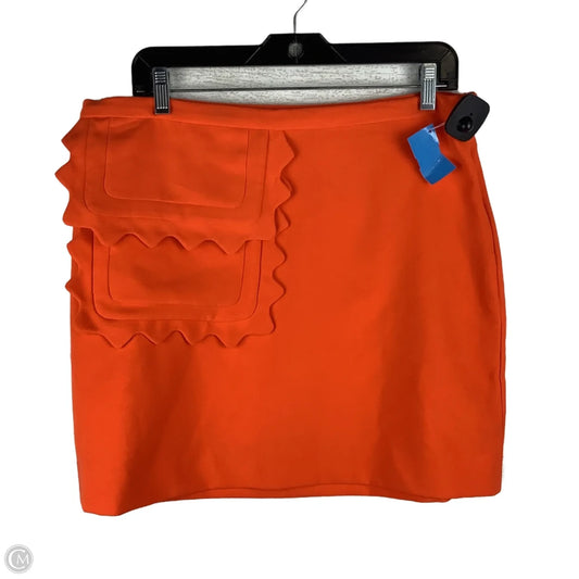 Skirt Mini & Short By Target-designer In Orange, Size: L