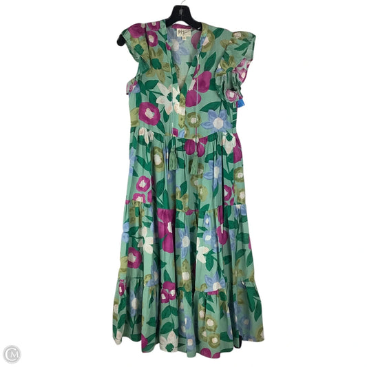 Dress Casual Maxi By Cmc In Floral Print, Size: Xs