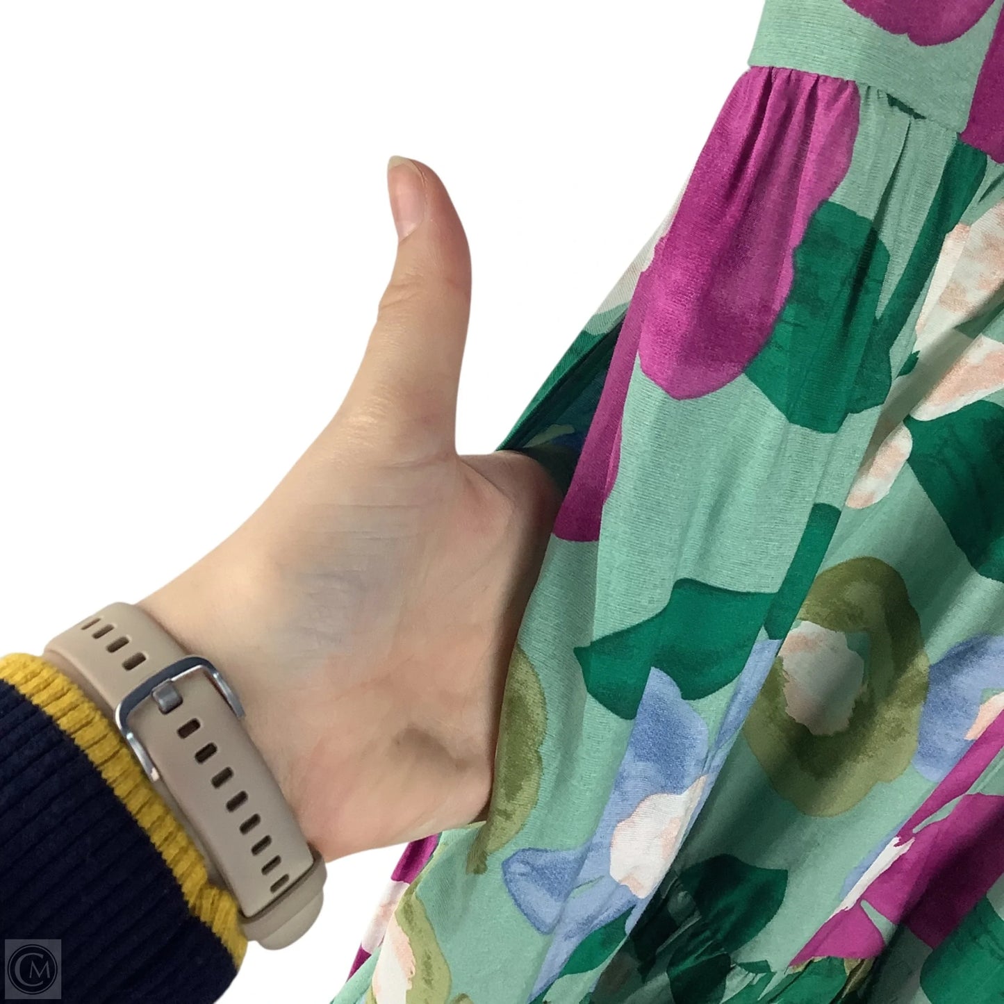 Dress Casual Maxi By Cmc In Floral Print, Size: Xs