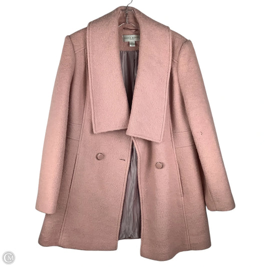 Coat Parka By Cmc In Pink, Size: 10
