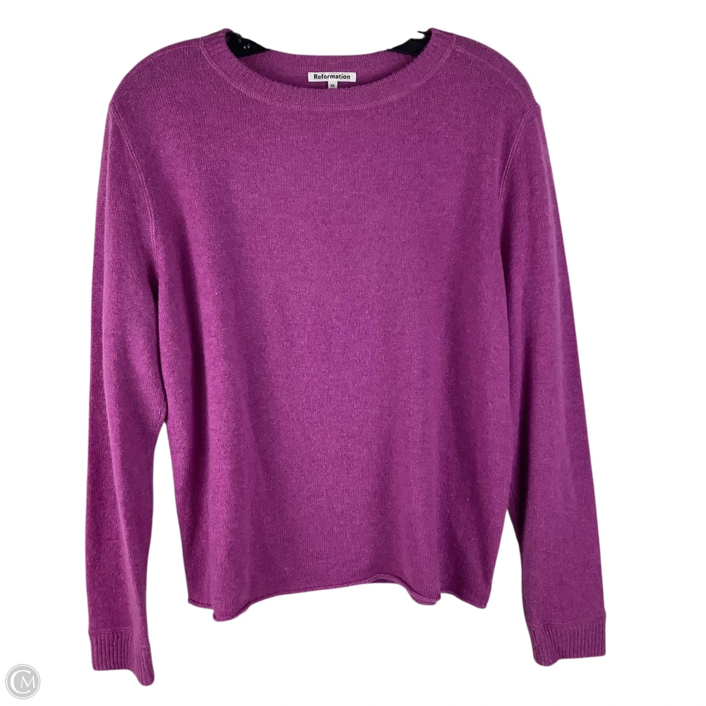 Sweater Cashmere By Reformation In Purple, Size: Xs