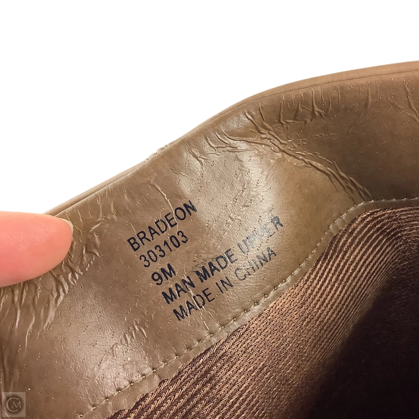 Boots Knee Heels By Rampage In Brown, Size: 9