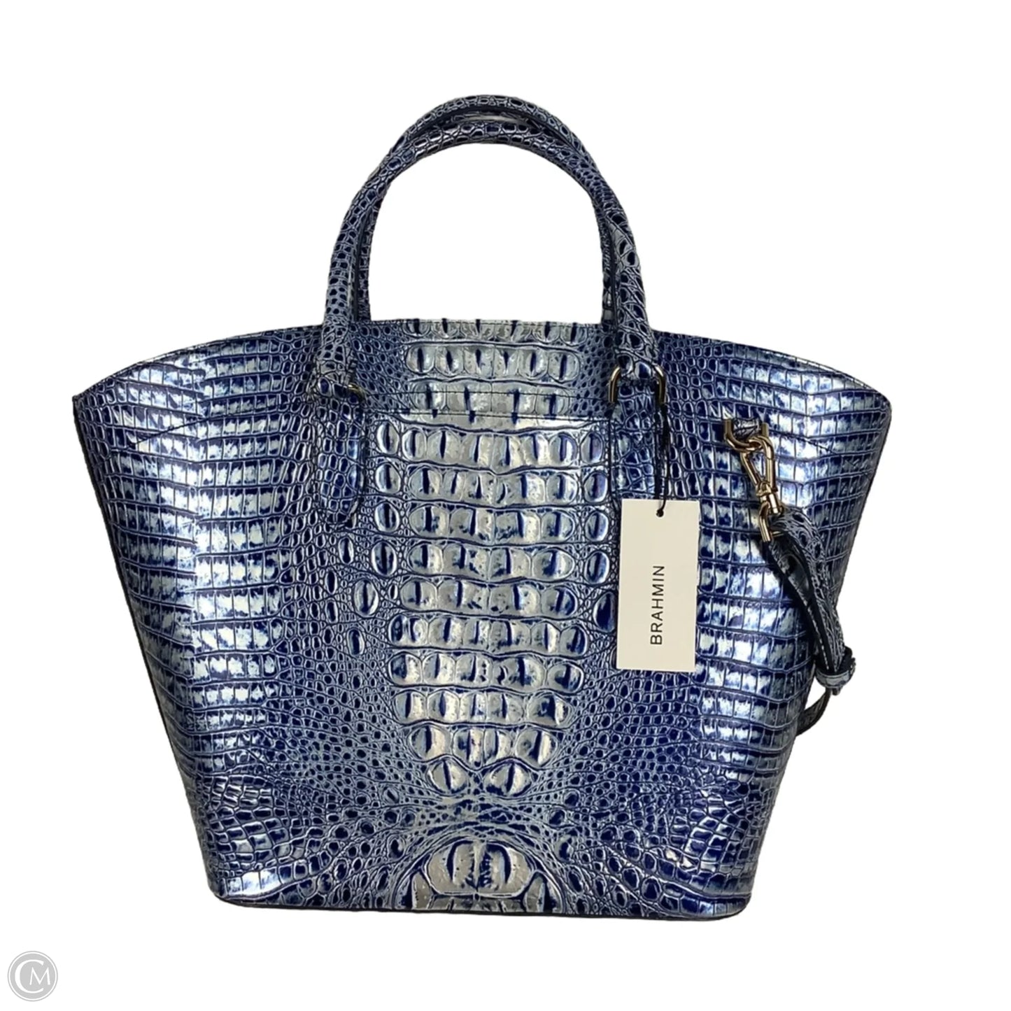 Handbag Designer By Brahmin, Size: Large