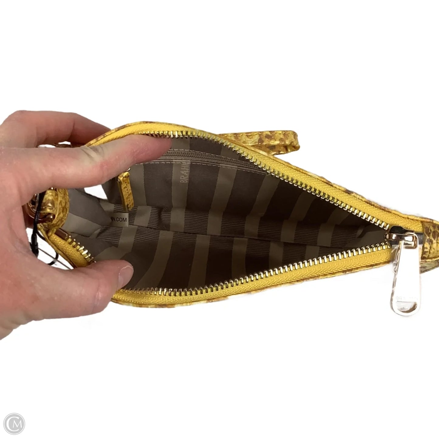 Wristlet Designer By Brahmin, Size: Large