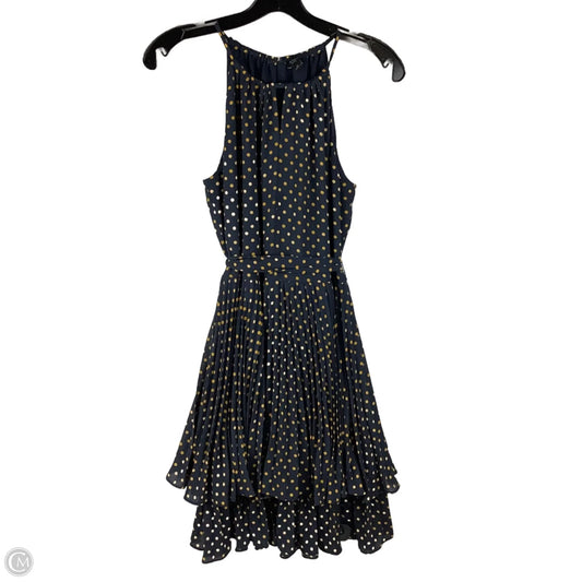 Dress Party Short By Ann Taylor In Polkadot Pattern, Size: 4p