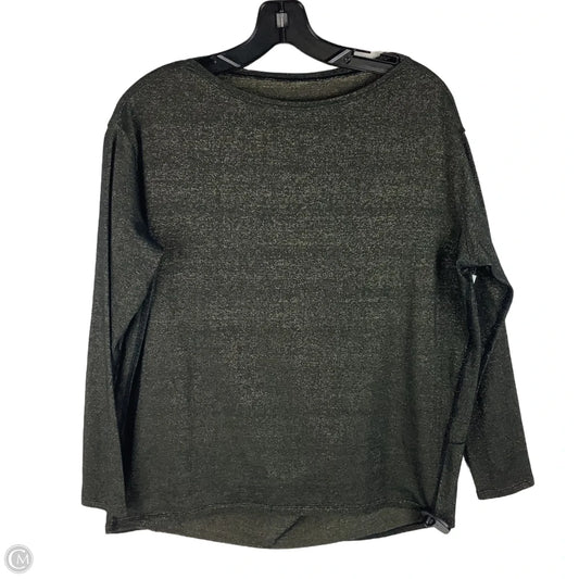 Athletic Top Long Sleeve Crewneck By Lululemon In Gold Estimated Small
