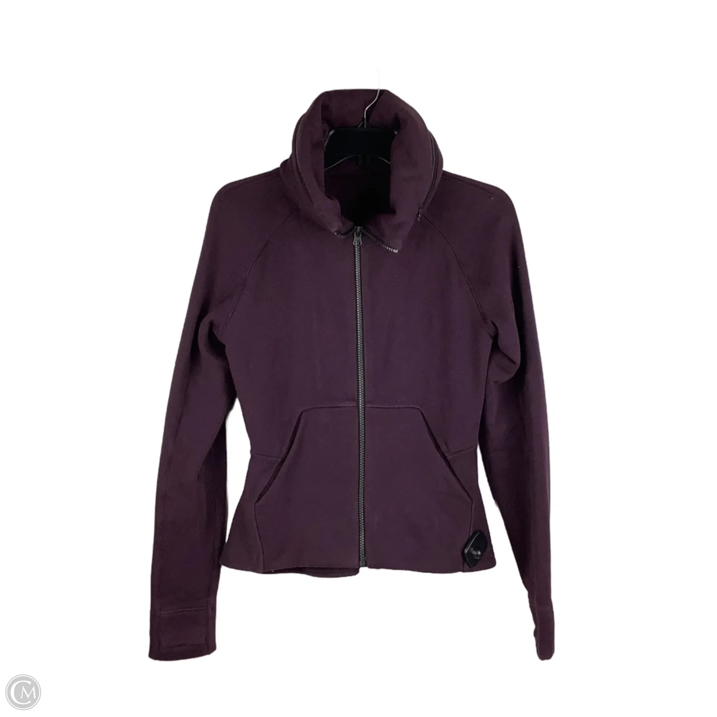 Athletic Jacket By Lululemon In Purple, Size: 4