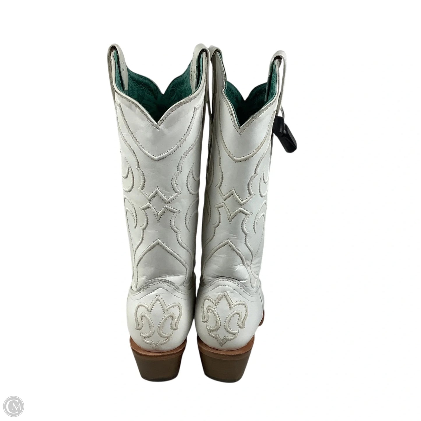 Boots Western By Corral In White, Size: 9.5