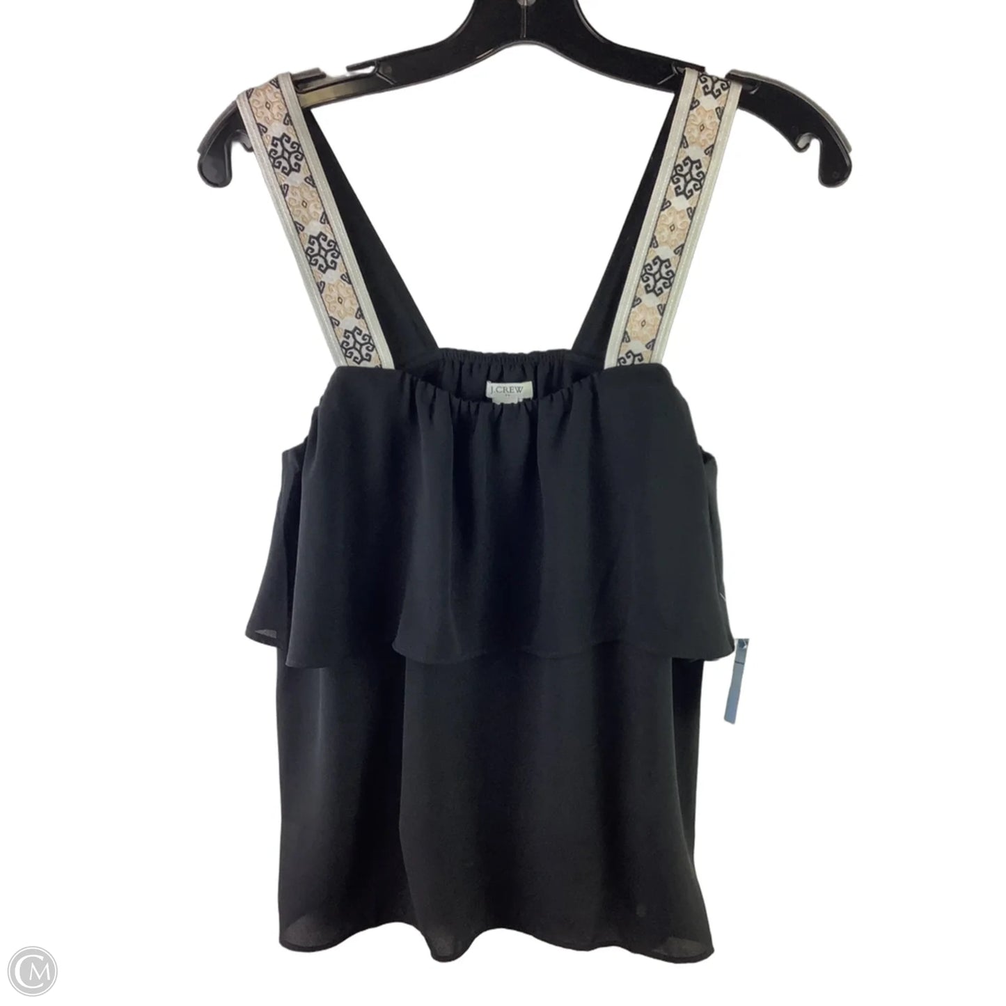 Top Sleeveless By J. Crew In Black, Size: Xs