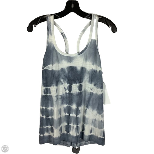Athletic Tank Top By Lululemon In Tie Dye Print, Size: 12