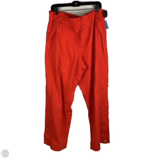 Athletic Pants By Athleta In Orange, Size: 16