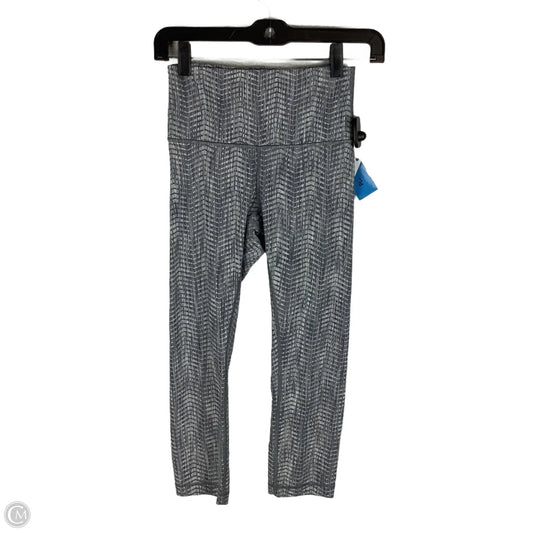 Athletic Capris By Lululemon In Grey, Size: 4