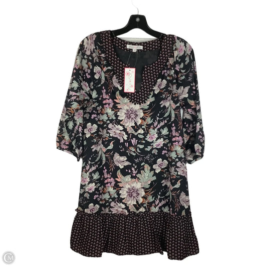 Dress Party Midi By Joy Joy In Black, Size: S