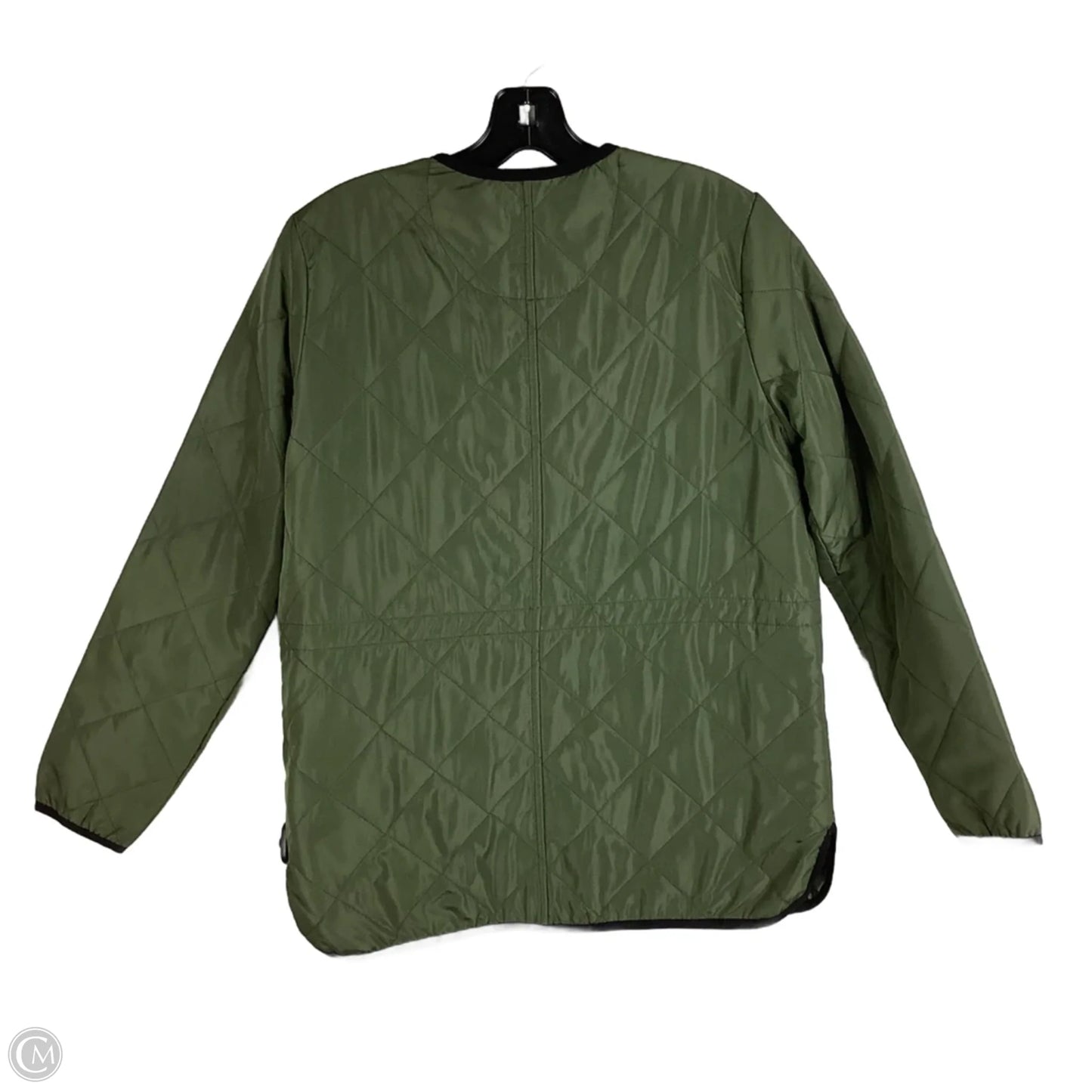Jacket Puffer & Quilted By Cmc In Green, Size: S