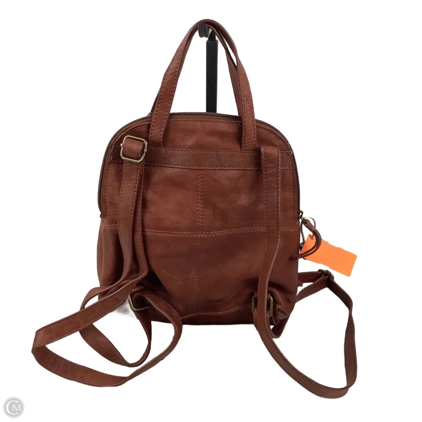 Backpack Leather By Boc, Size: Medium