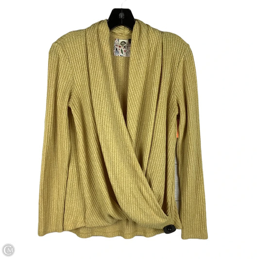 Top Long Sleeve By Akemi And Kin In Yellow, Size: S