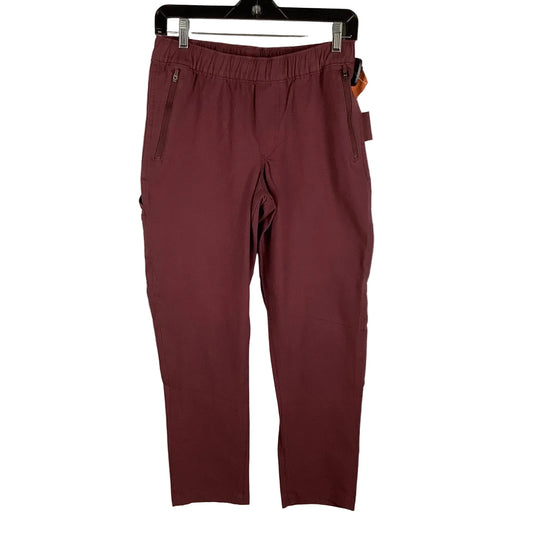 Athletic Pants By Carhartt In Maroon, Size: Xs