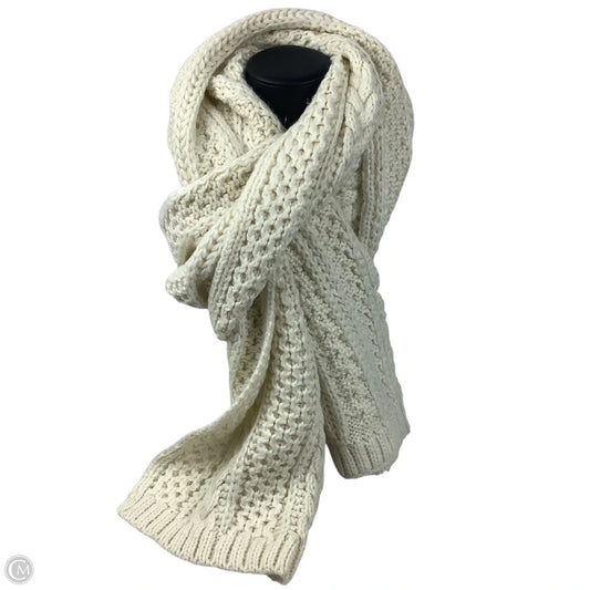 Scarf Winter By Clothes Mentor In Cream