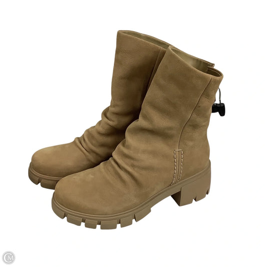 Boots Leather By Cmc In Tan, Size: 9.5
